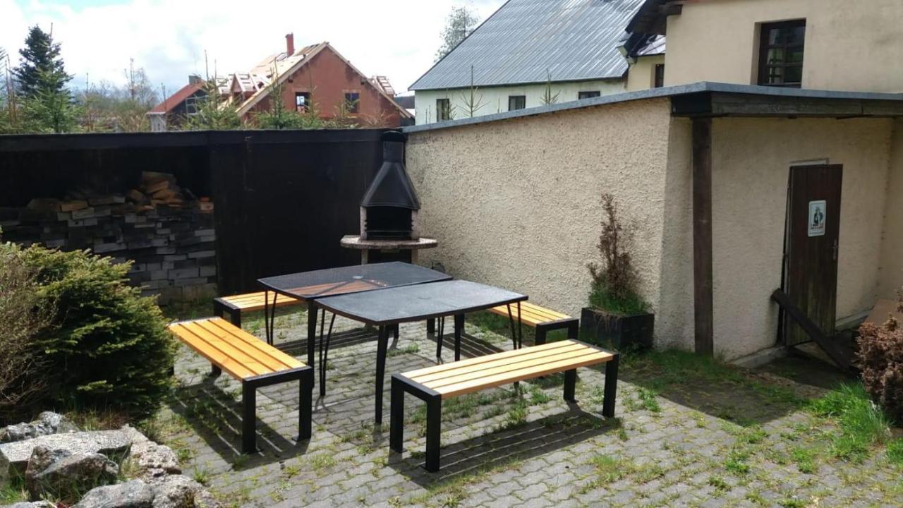 Chalupa Hrazdenka V Krusnych Horach Horní Blatná エクステリア 写真